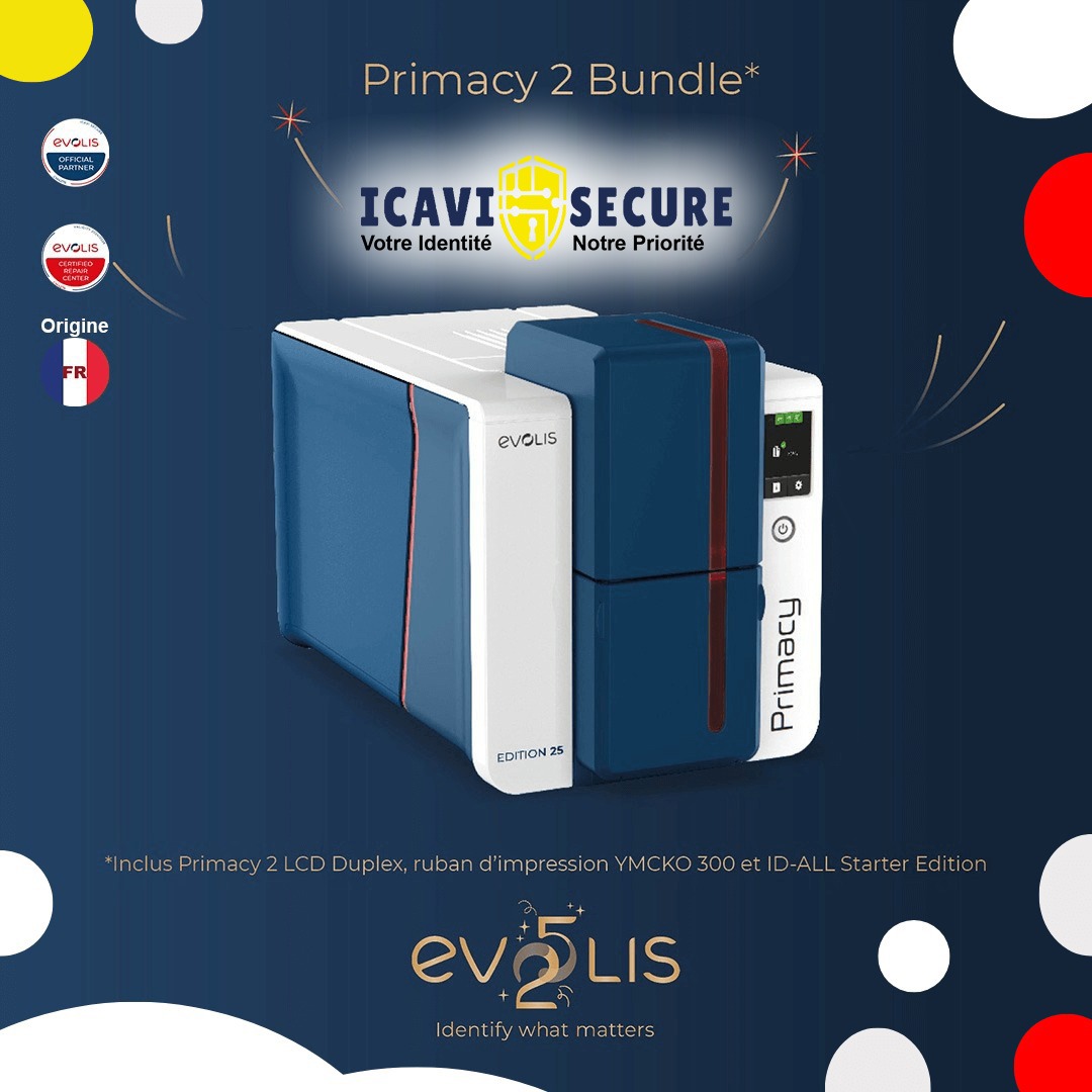 Evolis Primacy 2 Bundle - ICAVI SECURE