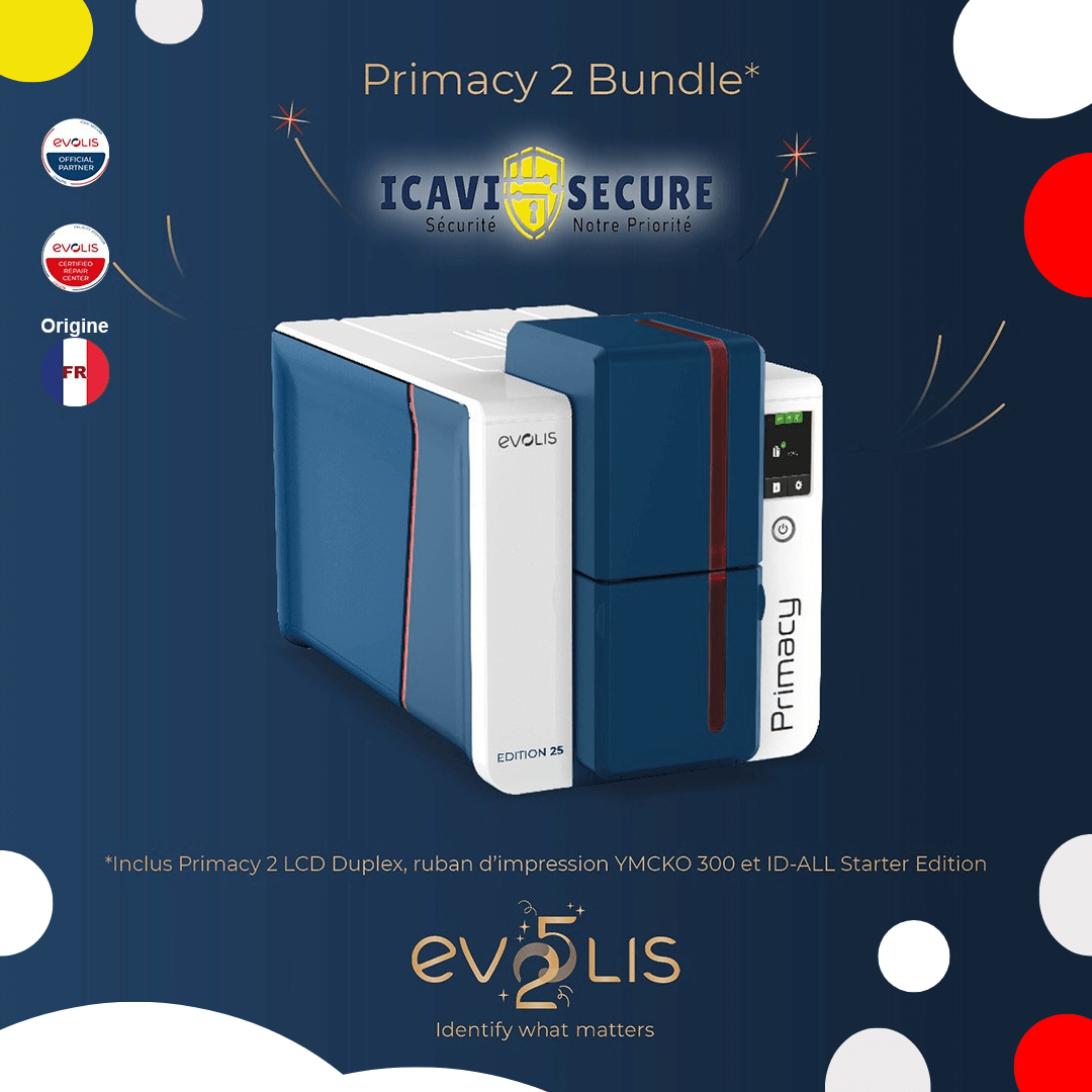 Evolis Primacy 2 Bundle - ICAVI Secure