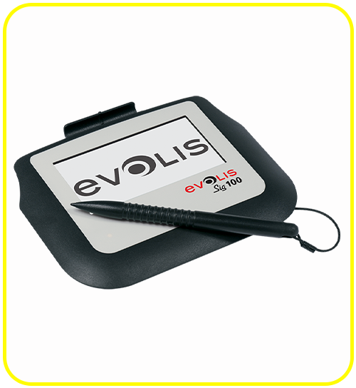 SIG100 : TABLETTE DE SIGNATURE COMPACTE LCD