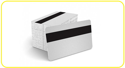 CARTES PVC AVEC PISTE MAGNÉTIQUE