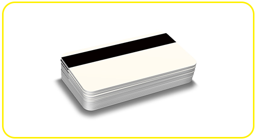 CARTES PVC AVEC PISTE MAGNÉTIQUE