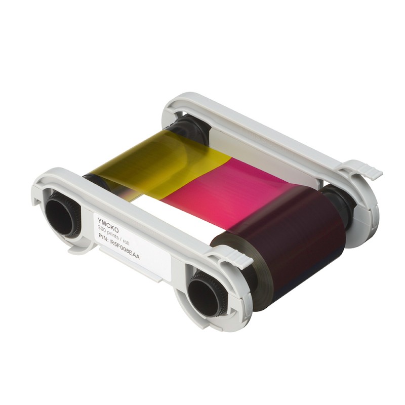 Ruban Couleur Primacy 1 - Impression de 300 Cartes par Rouleau - (R5F008EAA)