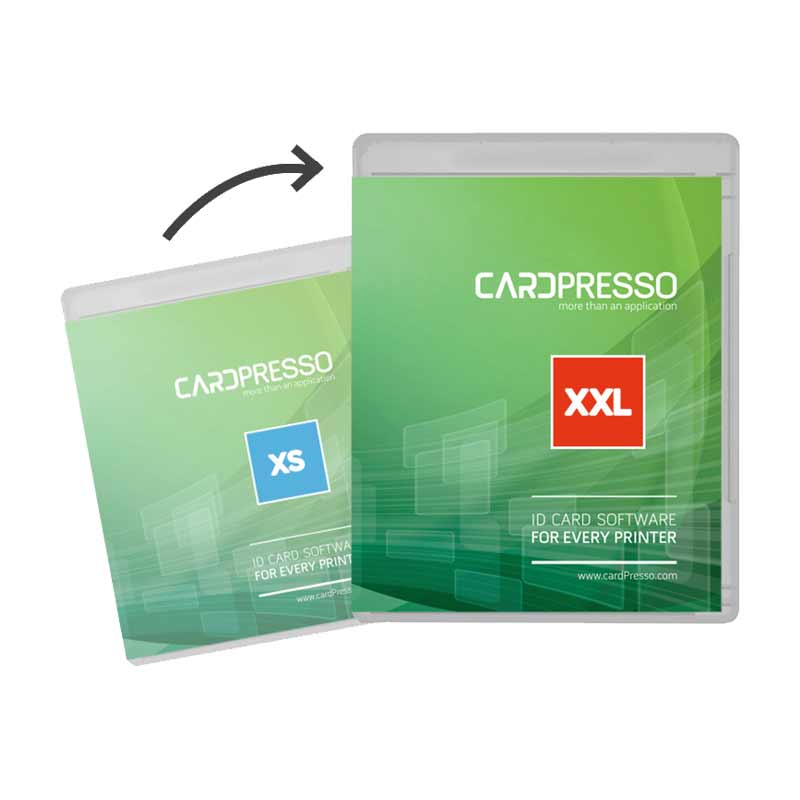 Upgrade from cardPresso XS to XL (CPXSTOXL)