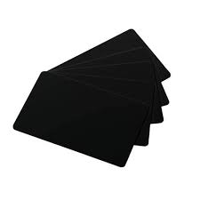 3TAG CARDS - BLACK - 30MIL - 1 pack of 100 cards (C8521)