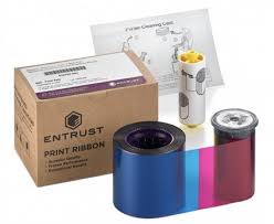 Ruban couleur YMCKT-KT Entrust 525100-005-S100 pour imprimante Sigma DS2 / DS3